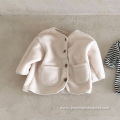 Baby Simple Solid Color Coat